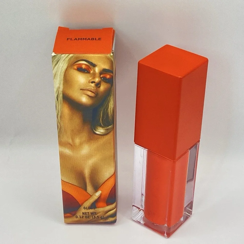 KKW Kim Kardashian Beauty‎ Flammable Lipgloss New Discontinued Limited Edition